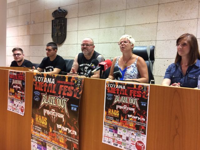 Vdeo. Totana celebrar el 16 de septiembre el concierto benfico Metal Fest, en el auditorio del parque municipal Marcos Ortiz, con la participacin de cuatro grupos de referencia