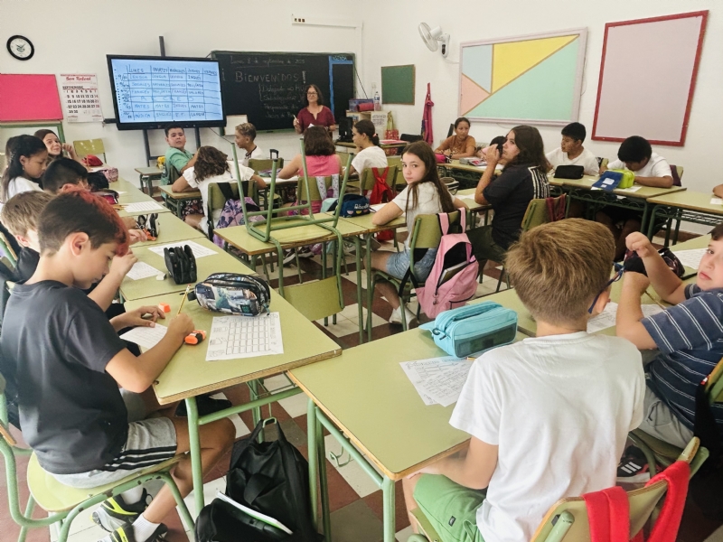 Un total de 3.523  escolares comienzan el curso escolar 2025/2026 en los 11 colegios de Educación Infantil y Primaria en Totana