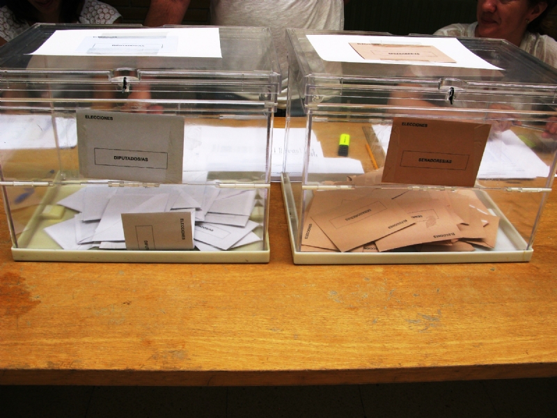 Un total de 20.442 electores podrn ejercer su derecho al voto este domingo 10-N coincidiendo con las elecciones generales en el municipio de Totana 