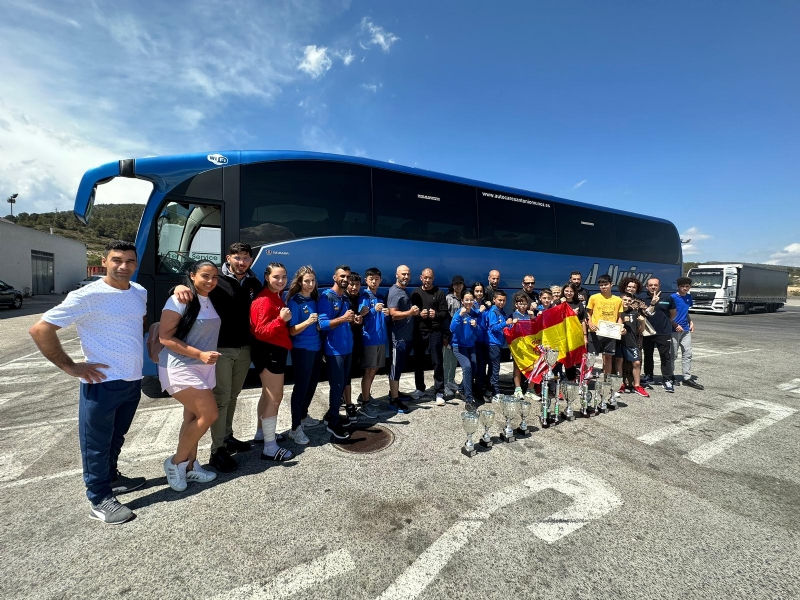 La Concejala de Deportes felicita al Club Tahiri Krate Totana por los xitos conseguidos en el Campeonato de Europa de esta modalidad, celebrado este fin de semana en Sabadell