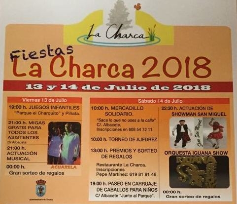 VDEO. Las fiestas de la urbanizacin La Charca se celebran los prximos das  13 y 14 de julio con un amplio programa de actividades