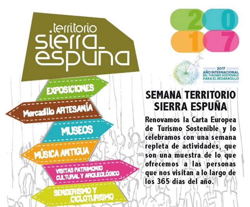 Se organiza un programa de actos conmemorativos, del 11 al 19 de noviembre, por la renovacin de la Carta Europea de Turismo Sostenible en Sierra Espua