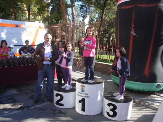 UN TOTAL DE 428 CORREDORES HAN PARTICIPADO EN EL XXII CROSS DE LA CONSTITUCIÓN, EN MARCADO EN LAS FIESTAS EN HONOR A SANTA EULALIA Y ORGANIZADO POR LA CONCEJALÍA DE DEPORTES