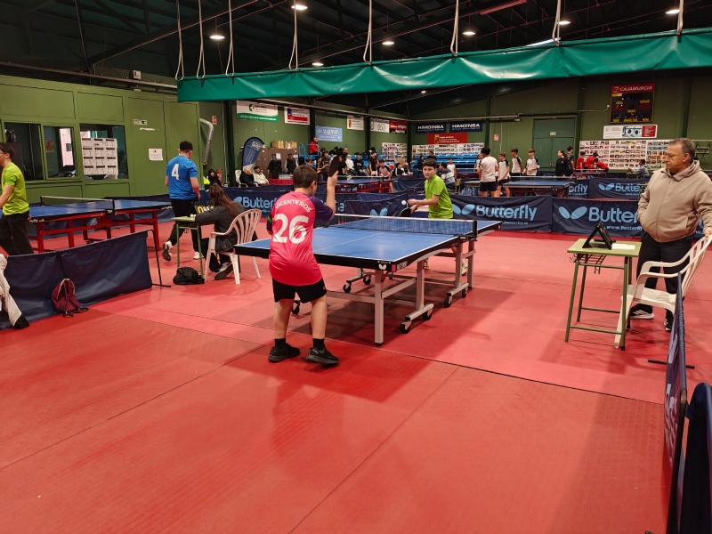 Los equipos Benjam&iacute;n, Alev&iacute;n y Cadete del Colegio La Milagrosa acceden a la Final Regional de Tenis de Mesa del Deporte Escolar
