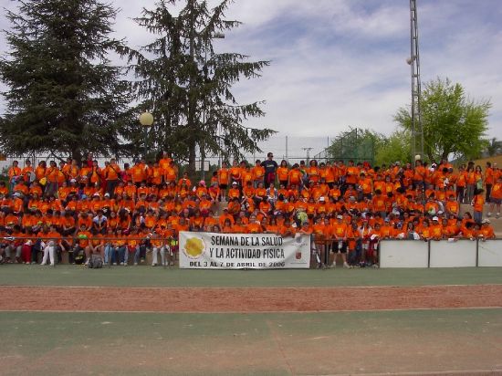 EL DESAYUNO SALUDABLE Y EL PASEO EN BICICLETA CLAUSURAN LAS ACTIVIDADES DE LA SEMANA DE LA SALUD Y LA ACTIVIDAD FSICA, ORGANIZADA POR LAS CONCEJALIAS DE DEPORTES Y EDUCACION, JUNTO CON LOS CENTROS DE ENSEANZA