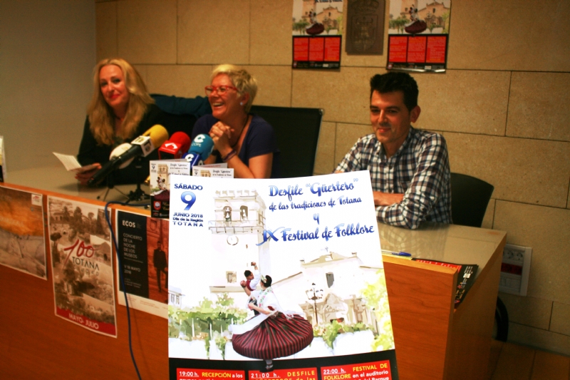 VDEO. Totana acoger el IX Festival Folklrico y Desfile Costumbrista Gertero el prximo 9 de junio, coincidiendo con la festividad del Da de la Regin de Murcia