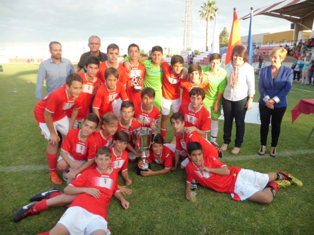 EL REAL MURCIA SE PROCLAMA CAMPEÓN DEL XII TORNEO DE FÚTBOL INFANTIL "CIUDAD DE TOTANA" AL VENCER AL VALENCIA CLUB DE FÚTBOL EN LA FINAL (2-0)