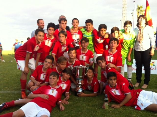 EL REAL MURCIA SE PROCLAMA CAMPEÓN DEL XII TORNEO DE FÚTBOL INFANTIL "CIUDAD DE TOTANA" AL VENCER AL VALENCIA CLUB DE FÚTBOL EN LA FINAL (2-0)