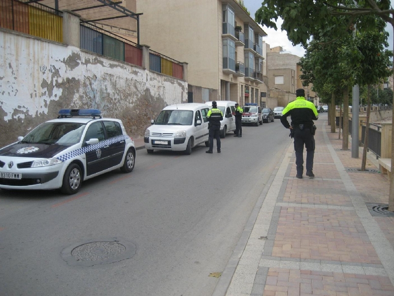 La Polica Local detiene a cuatro personas en los ltimos das, del 5 al 7 de junio, por presuntos delitos contra la seguridad vial
