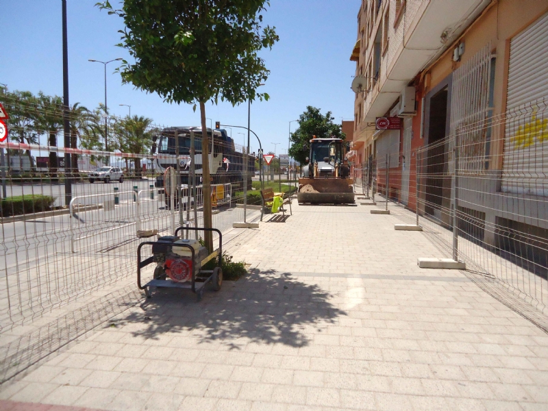La Concejala de Aguas y Alcantarillado comienza las obras para la instalacin de un tramo de la red de alcantarillado entre la avenida Juan Carlos I y la calle Ramn y Cajal