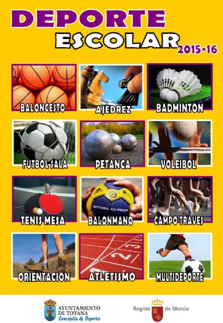 La Concejalía de Deportes pondrá en marcha el programa de "Deporte Escolar 2015/2016" este mes de septiembre en los centros de enseñanza de la localidad