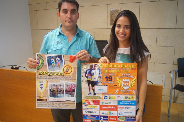 La XV Carrera "Charca Grande" y la II Marcha a Pie, organizadas por el Club de Atletismo de Totana, se celebrarán el próximo día 19 de septiembre 