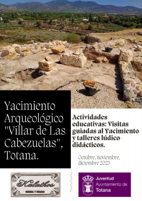 La Asociación Kalathos inicia un programa de visitas y talleres al yacimiento arqueológico de "El Villar de las Cabezuelas"