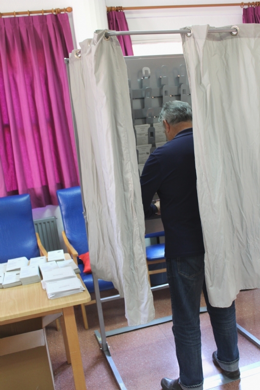 AVANCE 14:00 HORAS.- La participacin de electores en Totana en las generales asciende al 35,78%, a las 14:00 horas (Primer Avance Oficial de Participacin)
