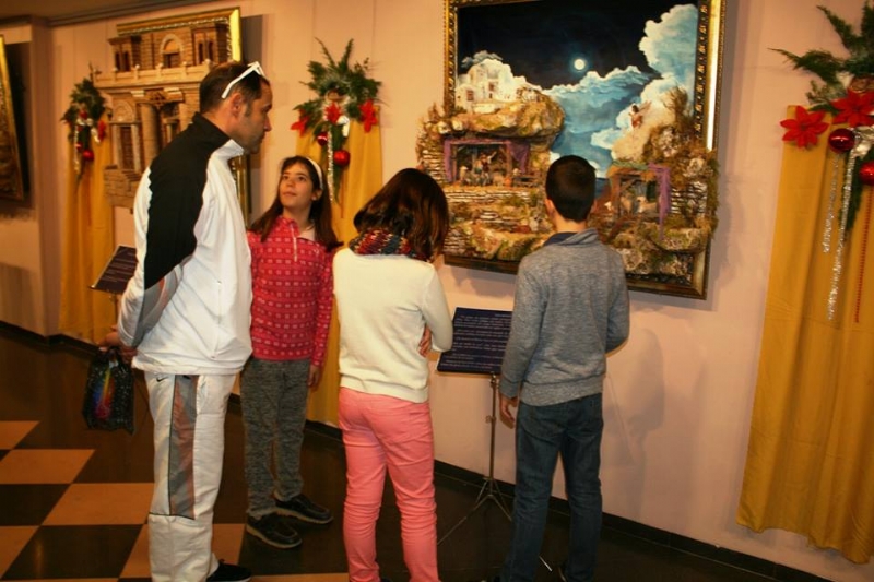 Ms de 5.500 personas han visitado este ao el Beln Municipal Muestra de Arte Belenista que permaneci abierto en la sala Gregorio Cebrin durante las fiestas de Navidad y Reyes