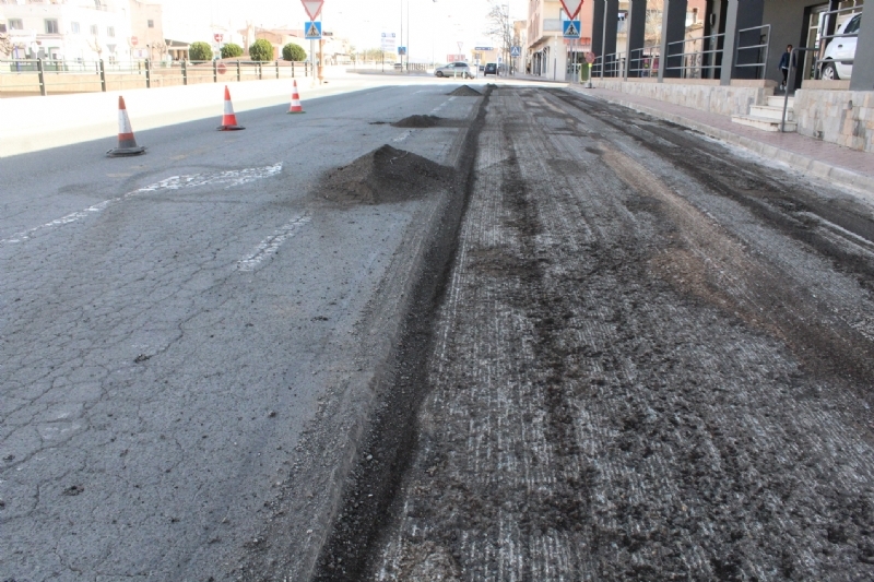 Se van a realizar obras de reposicin del pavimento en diferentes calles del casco urbano y en la diputacin de El Paretn