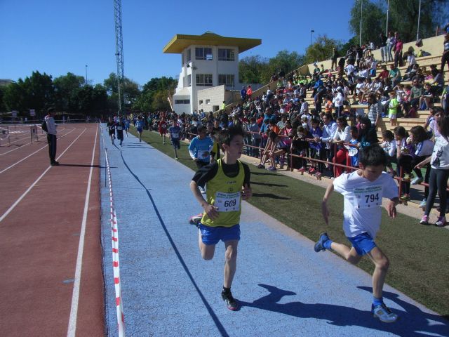 Un total de 24 escolares de Totana participaron en la Final Regional de Campo a Través benjamín y alevín de Deporte Escolar celebrada en Lorca