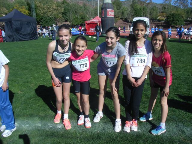 Un total de 24 escolares de Totana participaron en la Final Regional de Campo a Través benjamín y alevín de Deporte Escolar celebrada en Lorca