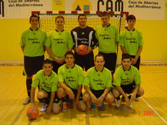 EL TORNEO 24 HORAS DE FTBOL SALA CIUDAD DE TOTANA 2007 FINALIZA CON LA PARTICIPACIN DE UN TOTAL DE 23 EQUIPOS Y LA VICTORIA DEL CONJUNTO ALUCASA
