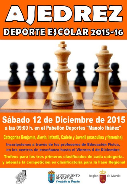 La Concejalía de Deportes organiza este sábado 12 de diciembre en el Pabellón de Deportes 