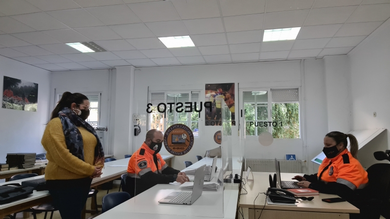 Se retoma la actividad del Cecovid con las tareas de rastreo en Totana a cargo de los voluntarios de Proteccin Civil de esta localidad