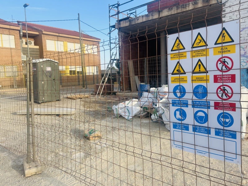 Comienzan las obras de finalización del nuevo Centro Social del barrio de San José, cuyas actuaciones finalizarán después del verano Comienzan las obras de finalización del nuevo Centro Social del barrio de San José, cuyas actuaciones finalizarán después del verano