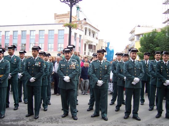 AUTORIDADES LOCALES, MILITARES Y CIVILES CELEBRAN LA FESTIVIDAD DE LA PATRONA DE LA GUARDIA CIVIL, LA VIRGEN DEL PILAR, Y PRESIDEN EL ACTO INSTITUCIONAL EN HOMENAJE A LA BANDERA ESPAOLA
