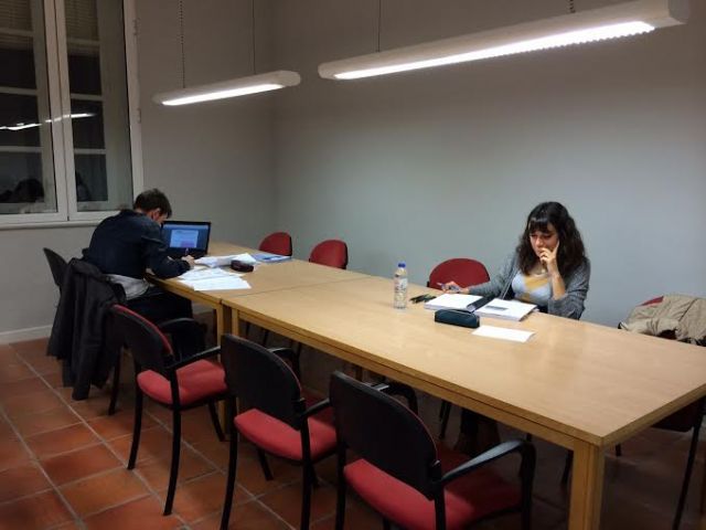 Se amplía el horario de la Sala de Estudio del Centro Sociocultural "La Cárcel" con motivo de los exámenes de final del curso durante los fines de semana
