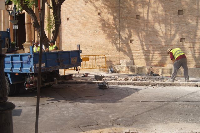 El Ayuntamiento acomete obras de accesibilidad y repintado de vados peatonales en virtud de un proyecto financiado por la Mancomunidad de Servicios Tursticos de Sierra Espua