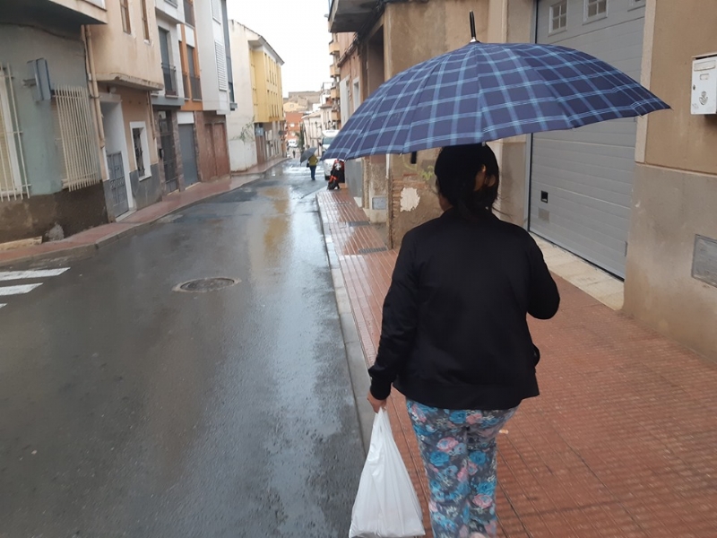 La Aemet vuelve a elevar a nivel naranja la alerta en la Regin de Murcia por lluvias fuertes del 40 l/m2 en una hora