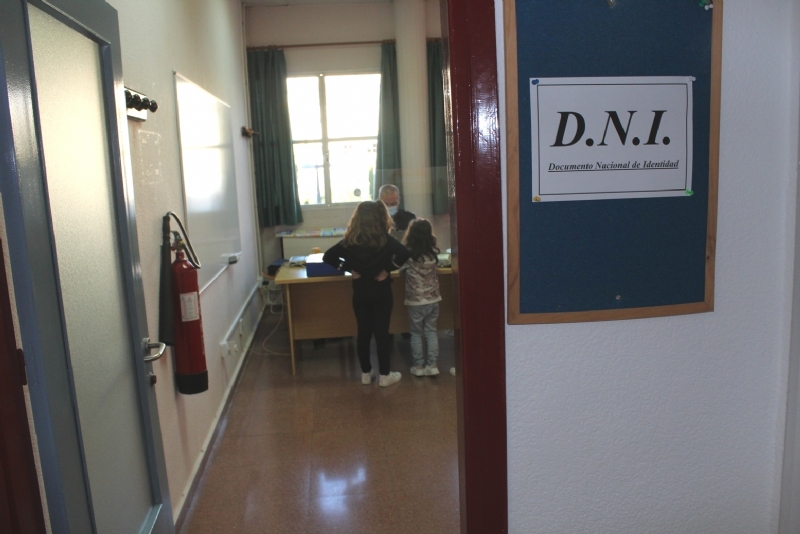 Retoman el servicio mvil de expedicin del DNI en Totana, mediante cita previa, en la primera planta del Centro Municipal de Personas Mayores