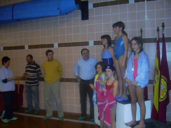 UN TOTAL DE 32 NADADORES DE TOTANA PARTICIPAN EN EL I TROFEO DE NATACIN INTERESCUELAS VALLE DE GUADALENTN CELEBRADO EN LORCA