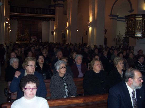 AUTORIDADES MUNICIPALES ASISTEN A LA BENDICIN DE LA CARROZA DE LA HERMANDAD DE NUESTRA SEORA DE LOS DOLORES