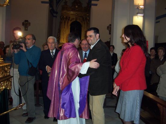AUTORIDADES MUNICIPALES ASISTEN A LA BENDICIN DE LA CARROZA DE LA HERMANDAD DE NUESTRA SEORA DE LOS DOLORES