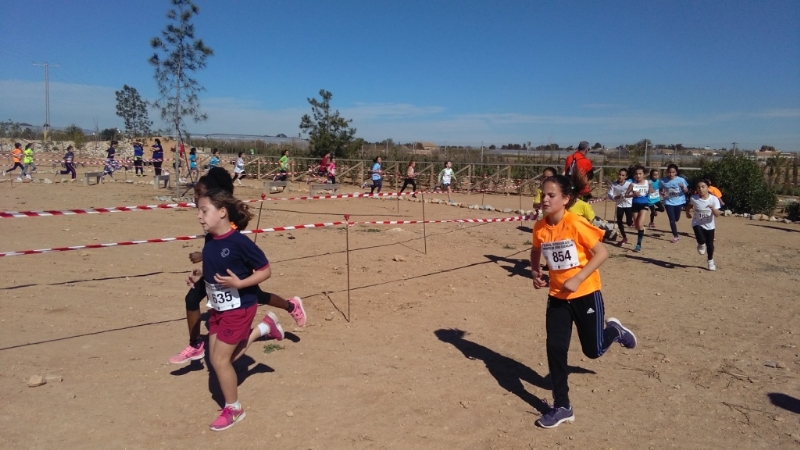 Un total de 22 escolares de Totana participaron en la Final Regional de Campo a Través benjamín y alevín de Deporte Escolar, celebrada en San Pedro del Pinatar