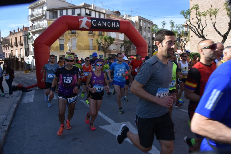 Los atletas Rul Guevara (Mandarache) y Mar Gmez (Rajaos Runners) se proclaman vencedores en la XXII Subida a La Santa de Totana con un tiempo de 28:34 y 36:09 minutos, respectivamente