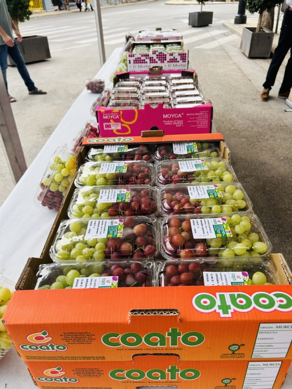 Totana acoge la presentación de la campaña regional de uva de mesa 2025, cuya producción se estima supere las 236.000 toneladas, un 1,5 por ciento más que en la anterior campaña