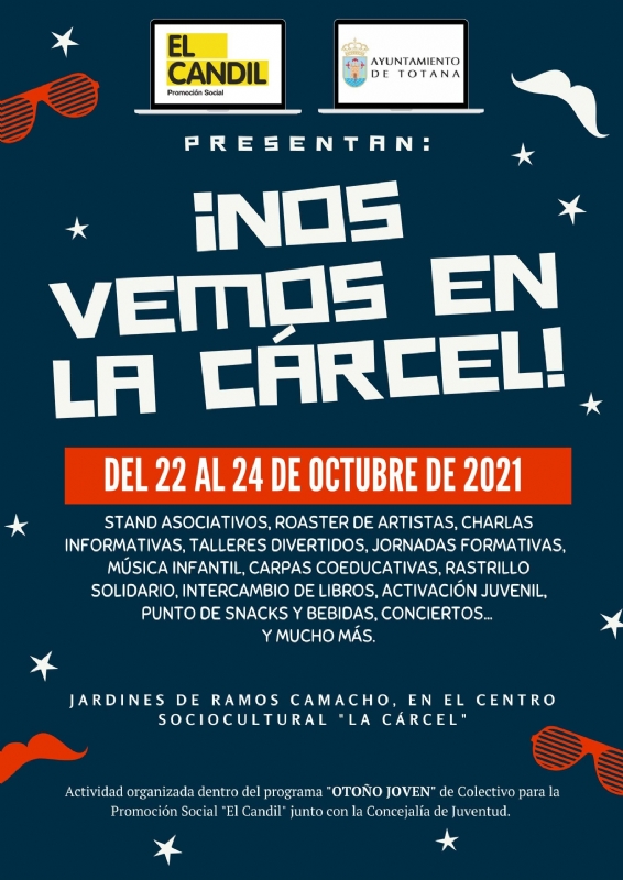 Vdeo. Juventud organiza el ambicioso programa Nos vemos en La Crcel!, que se celebrar en torno al Centro Sociocultural La Crcel del 22 al 24 de octubre