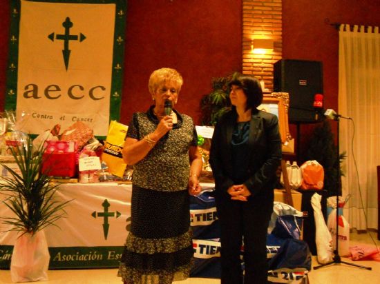 AUTORIDADES MUNICIPALES ASISTEN A LA TRADICIONAL CENA SOLIDARIA QUE ORGANIZA LA JUNTA LOCAL DE LA ASOCIACIÓN ESPAÑOLA CONTRA EL CÁNCER EN LA QUE SE RECAUDAN 6.500 EUROS