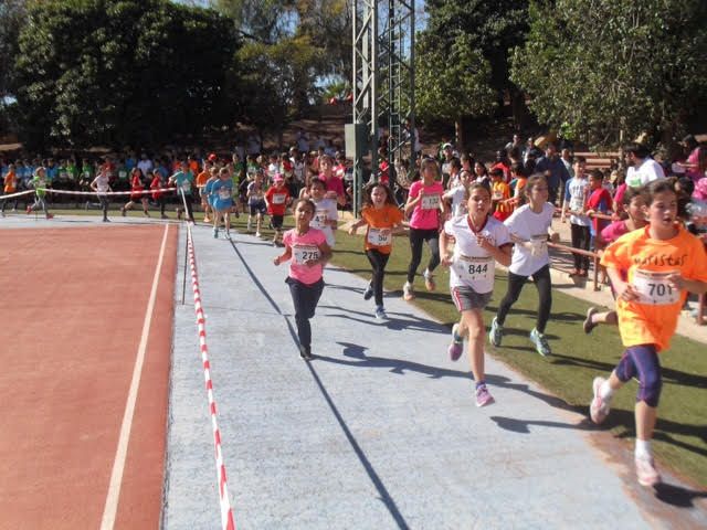 Un total de 18 escolares de Totana participaron en la Final Regional de Campo a Travs benjamn y alevn de Deporte Escolar, celebrada en Lorca