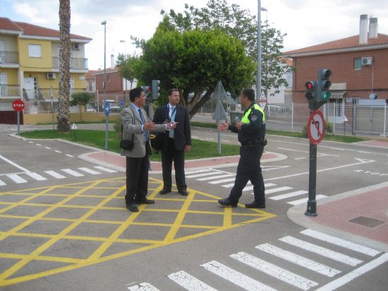 EL ALCALDE DE TOTANA RECIBE A UNA DELEGACIN DE CHILE QUE VISITA LA LOCALIDAD PARA CONOCER EL FUNCIONAMIENTO DEL PARQUE DE EDUCACIN VIAL 