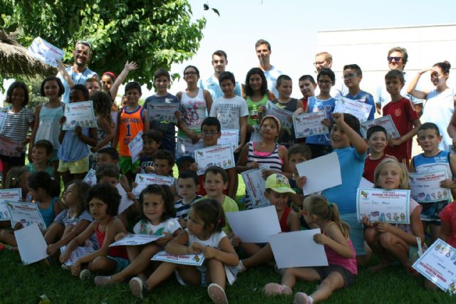 Se clausura el "Campus de Verano" correspondiente a la primera quincena de julio en el Complejo Deportivo "Valle del Guadalentín", en El Paretón, en el que se han dado cita 50 niños y niñas 