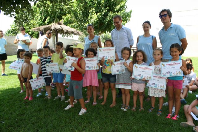 Se clausura el "Campus de Verano" correspondiente a la primera quincena de julio en el Complejo Deportivo "Valle del Guadalentín", en El Paretón, en el que se han dado cita 50 niños y niñas 