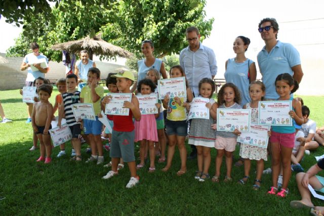Se clausura el "Campus de Verano" correspondiente a la primera quincena de julio en el Complejo Deportivo "Valle del Guadalentín", en El Paretón, en el que se han dado cita 50 niños y niñas 