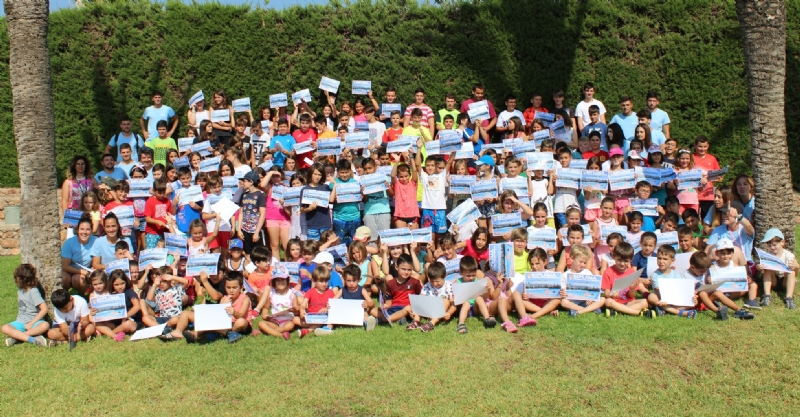 Un total de 260 niños y niñas participan en la primera quincena del Campus de Verano en el Polideportivo Municipal "6 de Diciembre" y el Complejo Polideportivo "Valle del Guadalentín"