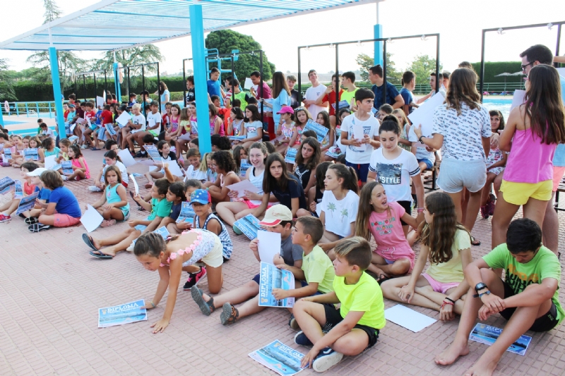 Un total de 260 nios y nias participan en la primera quincena del Campus de Verano en el Polideportivo Municipal 6 de Diciembre y el Complejo Polideportivo Valle del Guadalentn