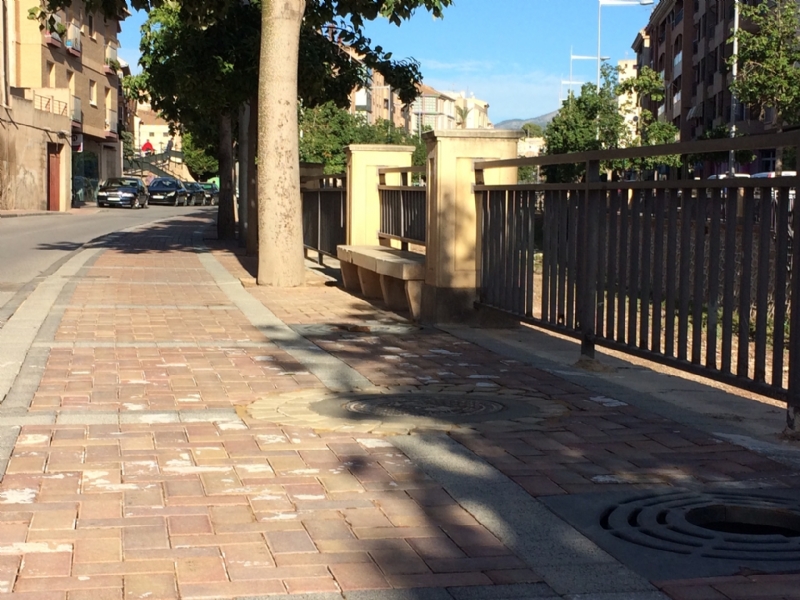 La Concejala de Aguas y Alcantarillado finaliza las obras de reparacin de los tramos de alcantarillado obstruidos en la avenida Rambla de La Santa 