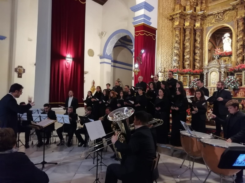 Excelso concierto celebrado en la parroquia de Santiago  para clausurar el Centenario de la Ciudad 1918-2018 que se ha celebrado durante este ejercicio