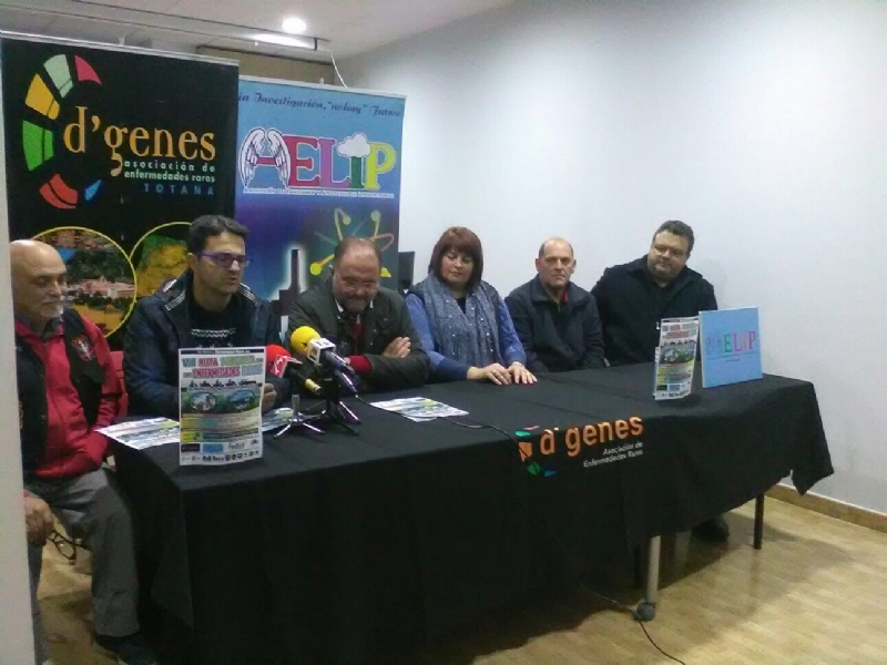 La VIII Ruta Solidaria entre Totana y María (Almería) abrirá el programa de actividades conmemorativas del Día Mundial de las Enfermedades Raras el próximo 4 de febrero