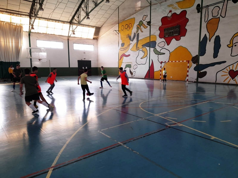 La Sala Escolar alberga la I Jornada Municipal de Ftbol Sala Escolar en categora infantil masculino